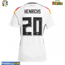 Deutschland Benjamin Henrichs #20 Heimtrikot Frauen EM 2024 Kurzarm
